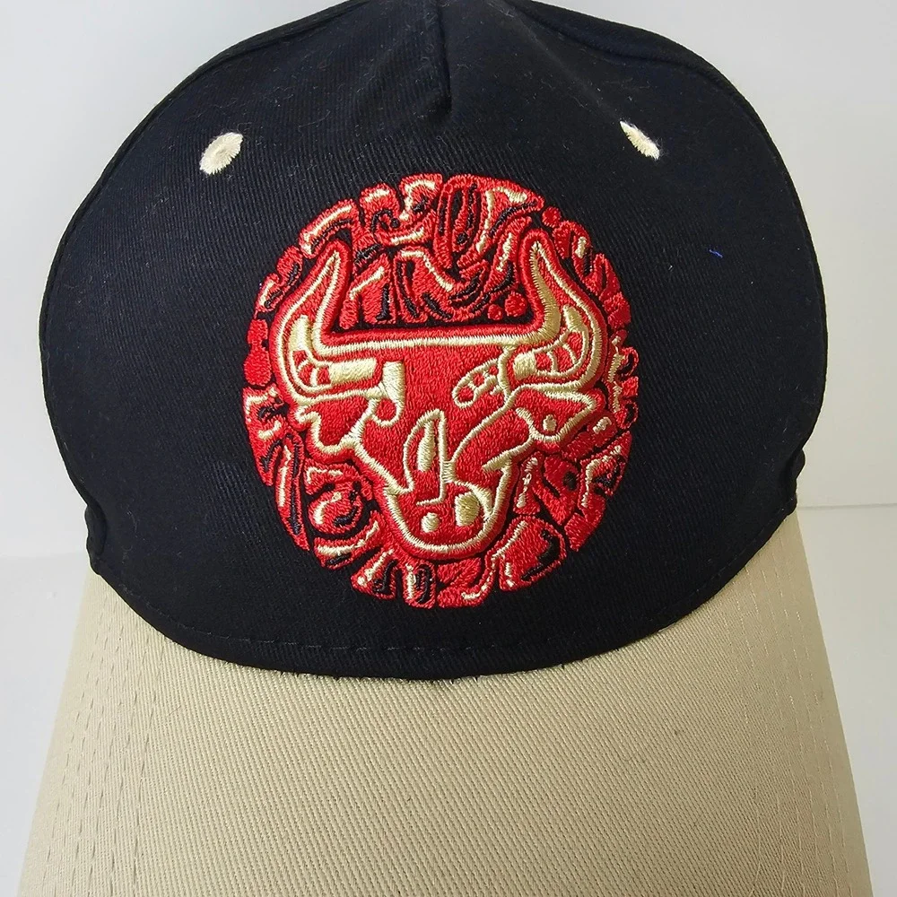 Chicago Bulls Artist Hat Series Snapback Walker TKL Melonwear Black Tan Cap